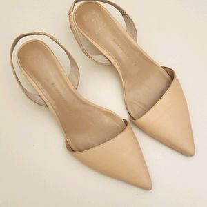 Banana Republic sling back nude pumps - size 8.5